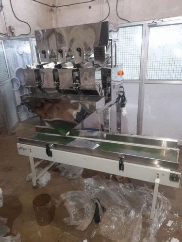 Kw Three Phase Banana Chips Packaging Multihead With Collar Machine