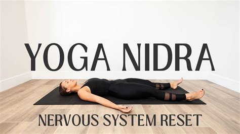 Yoga Nidra Sleep Meditation To Reset Your Nervous System Youtube