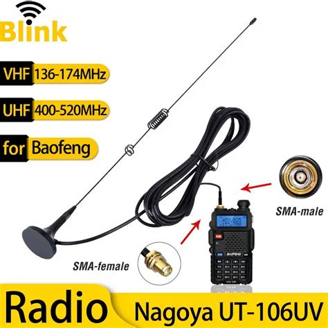 Nagoya UT 106UV Auto Ham Radio Magnetische Antenne Vhf Uhf Dual Band