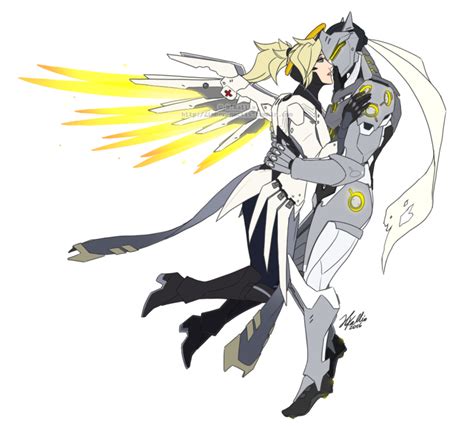 Pin On Gency Mercy X Genji Overwatch