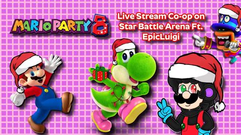 Mario Party 8 Live Stream Co Op Solo Mode Full Playthrough Third Co Op