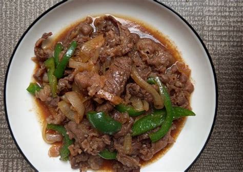 Resep Beef Yakiniku Ala Hokben Oleh Susan Febrie Cookpad