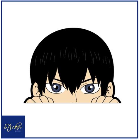 TOBIO KAGEYAMA PEEKER HAIKYUU Waterproof Vinyl Sticker Shopee Philippines