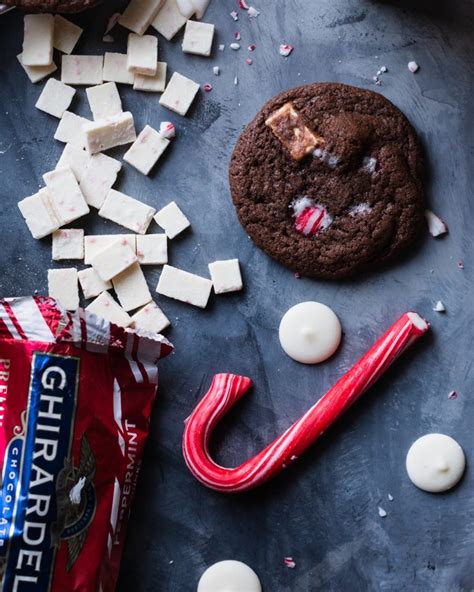 Chocolate Cookies With Peppermint Chips Meg Is Well