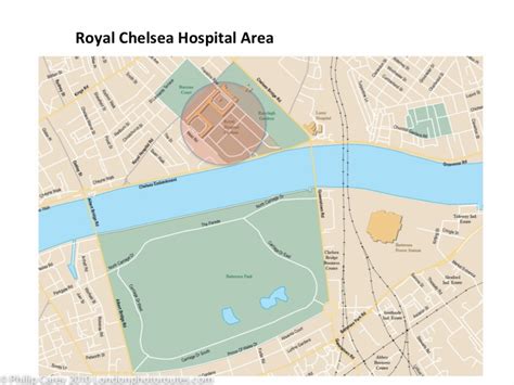 Royal Chelsea Hospital Map London Photo Areas And Routes