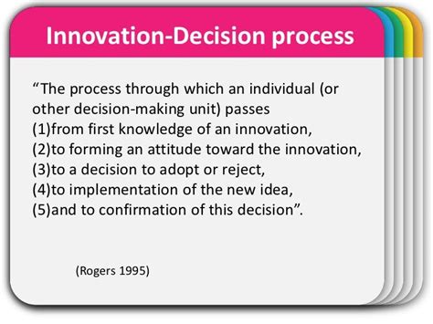 Innovation Decision Process Presentation