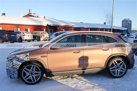 El facelift del Mercedes GLA más potente se deja ver por primera vez