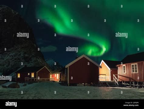 lofoten, aurora, aurora borealis, lofotens, auroras Stock Photo - Alamy