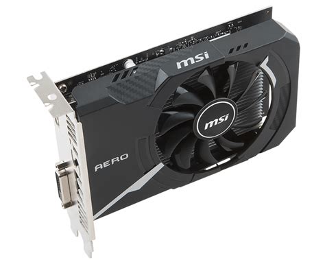 Msi Geforce Gt Aero Itx G Oc Gb Gddr Bit Pci E Desktop