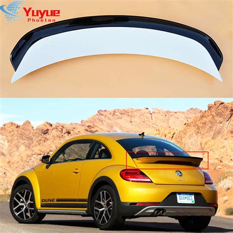 Abs Paint Car Rear Wing Trunk Lip Spoilers Fits For Vw Volkswagen