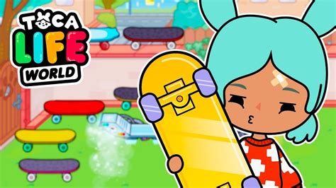 ALL SKATEBOARDS Toca Life World Toca Boca Collection YouTube