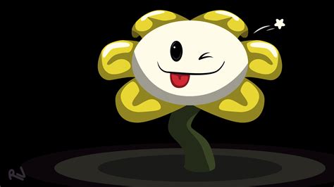 Flowey The Flower Vector Version By Tacomakerman On Deviantart