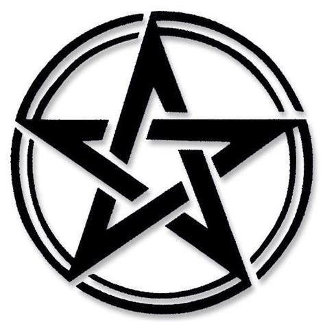 Elementary Pagan Pentagram Pagan Symbols Pentacle Pentagram