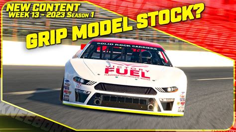 Late Model Stock Broken Or Super Grip Iracing Youtube