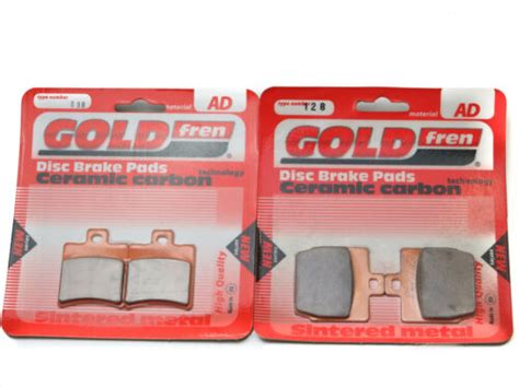 Goldfren Brake Pads Front Rear For Yamaha NS 50 Aerox R Naked 1PL1