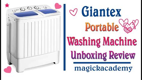 Giantex Portable Washing Machine Manual