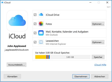 Icloud Für Windows Einrichten Und Verwenden Apple Support