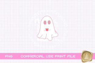 Sweet Ghost Sublimation Clipart Graphic By Pawsitivelyaesthetic