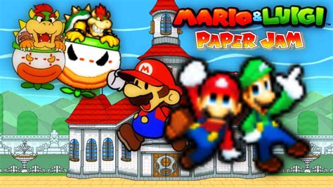 Mario and Luigi Paper Jam by Luckbutter21 on DeviantArt