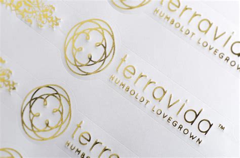 Custom Gold Foil Label Stadenium