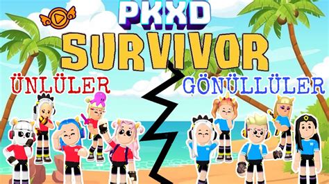 PK XD SURVIVOR TANITIM SURVİVOR ÜNLÜLER GÖNÜLLÜLER FRAGMAN PK XD