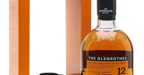 The Glenrothes 12 Years Old Speyside Single Malt Scotch Whisky 40 Vol