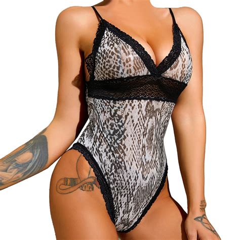 LILIy Sexy Lingerie For Women Naughty Outfits One Piece Lace Lingerie