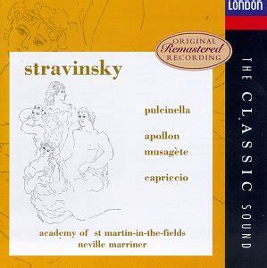 Stravinsky Neville Marriner Academy Of St Martin In The Fields