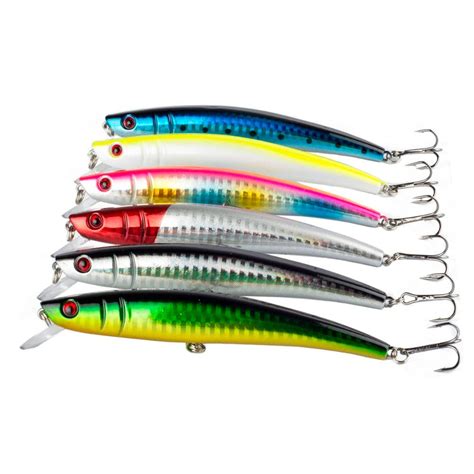 Compre Unids Lote Sealurer Se Uelo De La Pesca Bass Bait Artificial