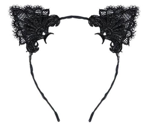 Ободок с кружевными ушками Кошки - купить с доставкой по выгодным ценам ...