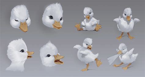 loïc [Liok] bramoullé - Disneyland - the little Duck - concept art