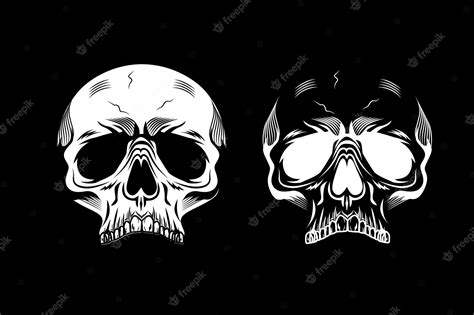 Premium Vector Skull Head Vector Design