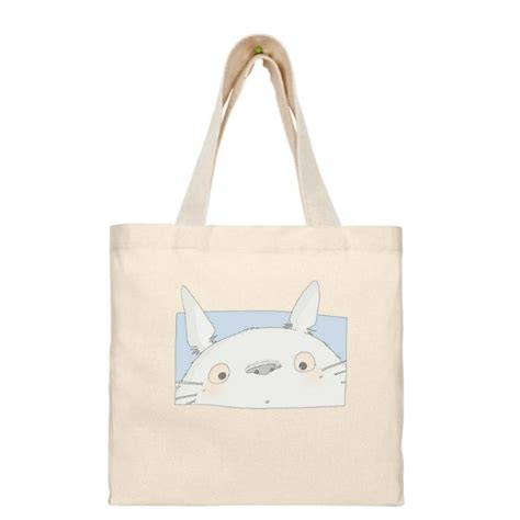 Bolsa Sacola Ecobag 45x45cm Totoro Anime Meu Amigo Totoro Studio Ghibli