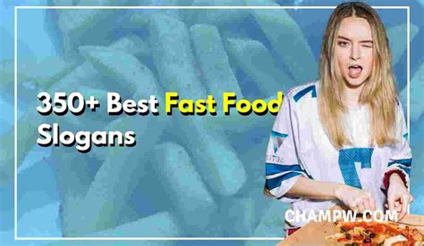 Best Fast Food Slogans That Are Easy To Remember