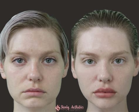 Cheek Fillers - Before & After Results at Skinly