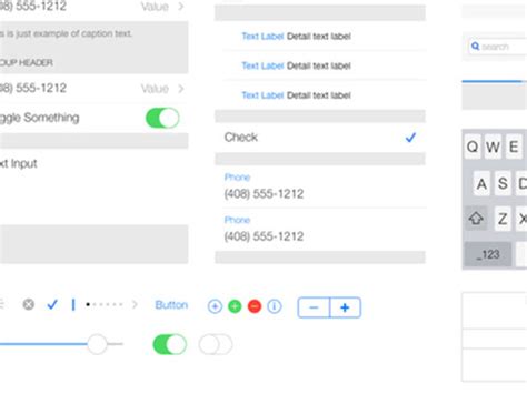 Ios7应用程序设计推荐 20套免费ios7 Ui Kit素材 设计达人