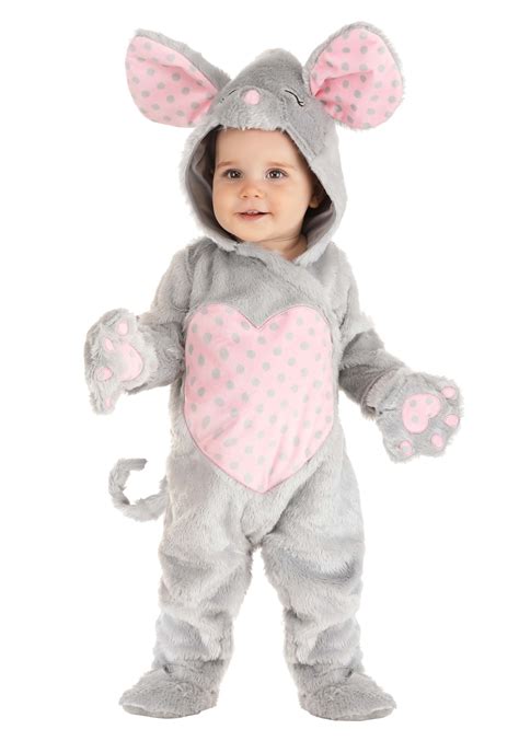 Polka Dot Mouse Infant Costume