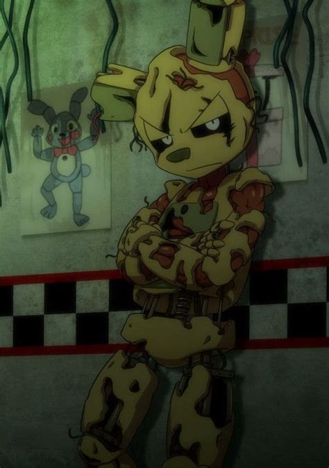 Is that an anime springtrap??? CX | Fnaf drawings, Anime fnaf, Fnaf