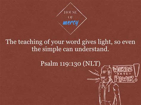 Devotional Gods Word Transforms And Guides Us House Of Mercy