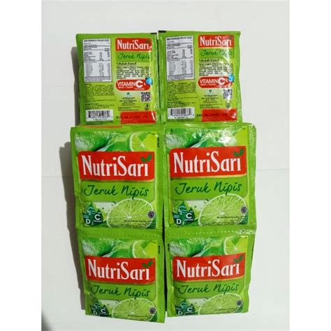 Jual Nutrisari Pack Isi Sachet All Varian Aneka Rasa Shopee Indonesia