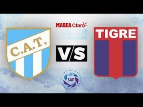 Atletico Tucuman Vs Tigre Vuelta Semifinal Ver En Vivo Youtube