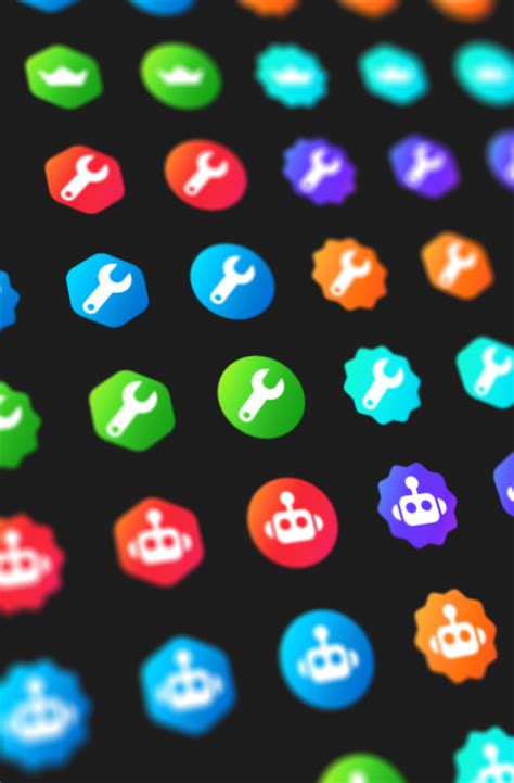 378 Discord Role Icons Pack Woodpunchs Graphics Shop