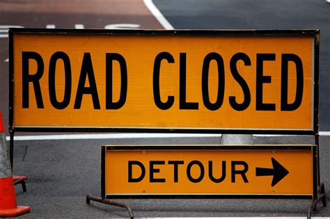 Road closures in South Glengarry this weekend