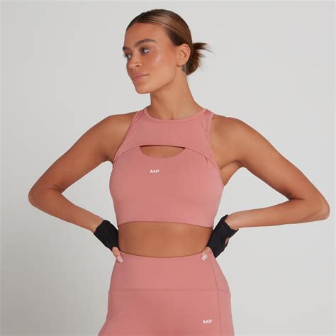 Mp Womens Adapt Sports Bra Rose Myprotein™