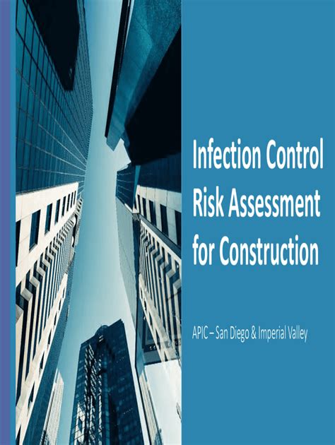 Fillable Online Infection Control Risk Assessment ICRA During