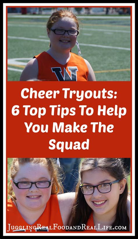 Cheer Tryouts 6 Top Tips To Help You Make The Squad Cheer Tryouts