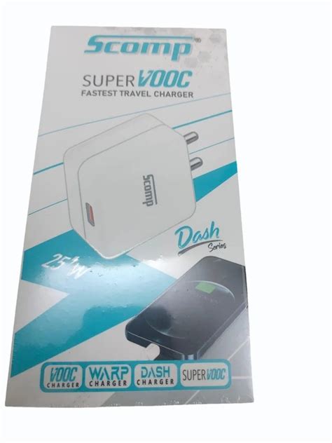 Current 5A MOBILE Super VOOC Charger 25W Model SCPL5005 At Rs 250