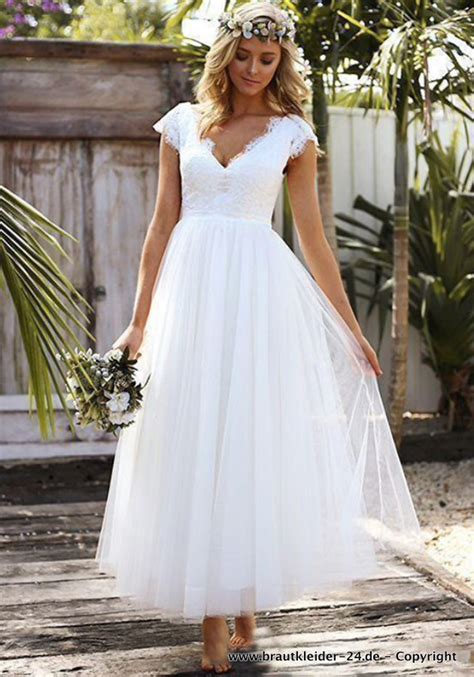 Brautkleider Hochzeitskleider Empire Boho Brautkleid Peppina Mit