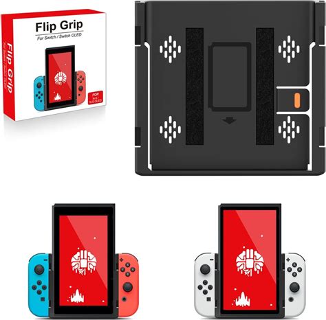 ASTONEY Switch modo retrato flip grip portátil para Nintendo Switch