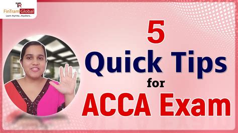 Are You Giving Your ACCA Exam 5 Tips For ACCA Exam ACCA Coaching In